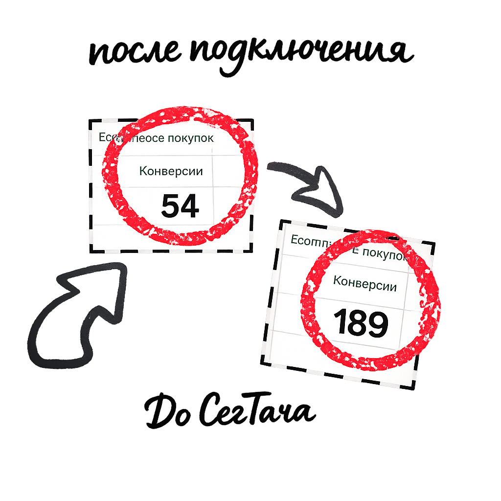 Покупки 54 → 189 за 31 день (ArgNord × СегТач)